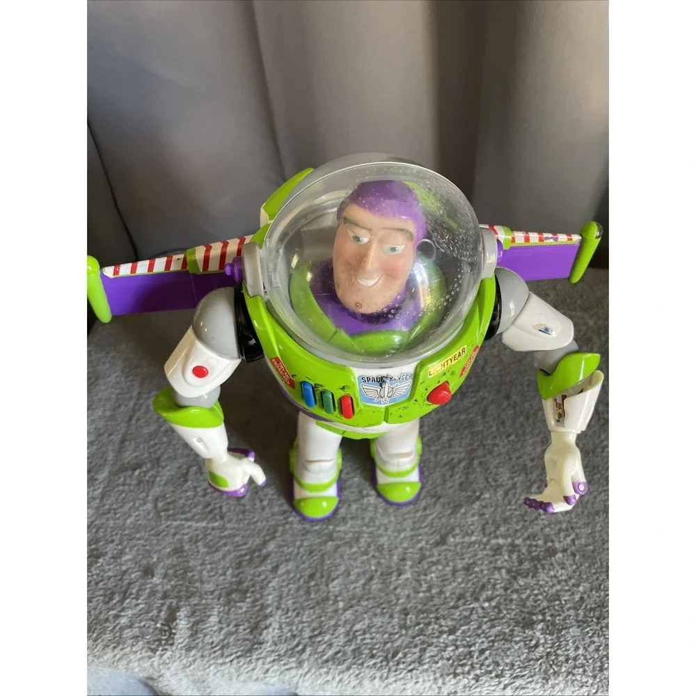 Disney Store Toy Story Buzz Lightyear Interactive Talking Action Figure 12